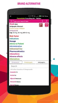 PharmaGuide android App screenshot 1